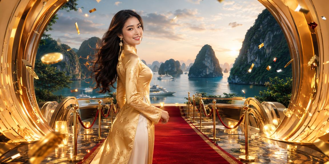 Không gian casino sang trọng bên vịnh Hạ Long