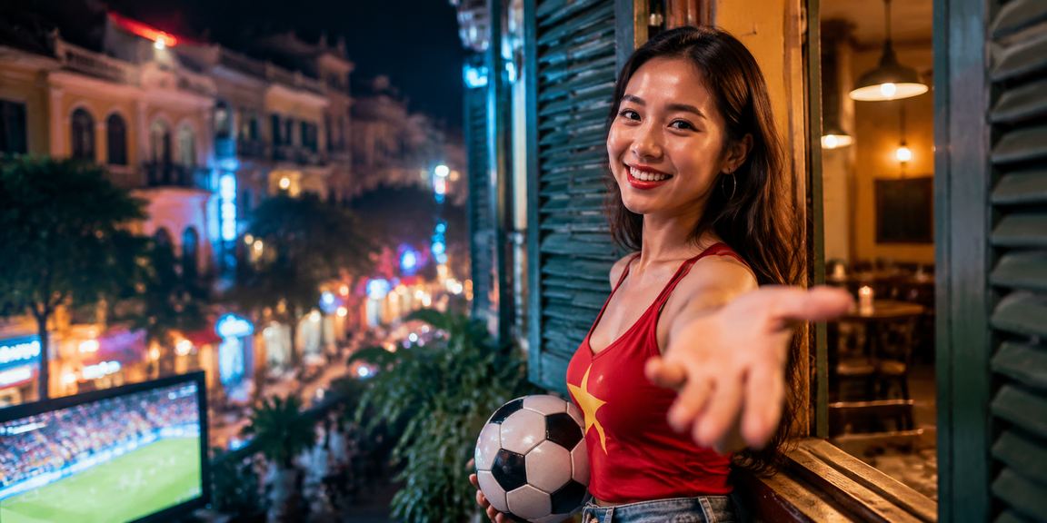 Người Hà Nội xem bóng đá và tận hưởng cà phê trong không khí thoải mái